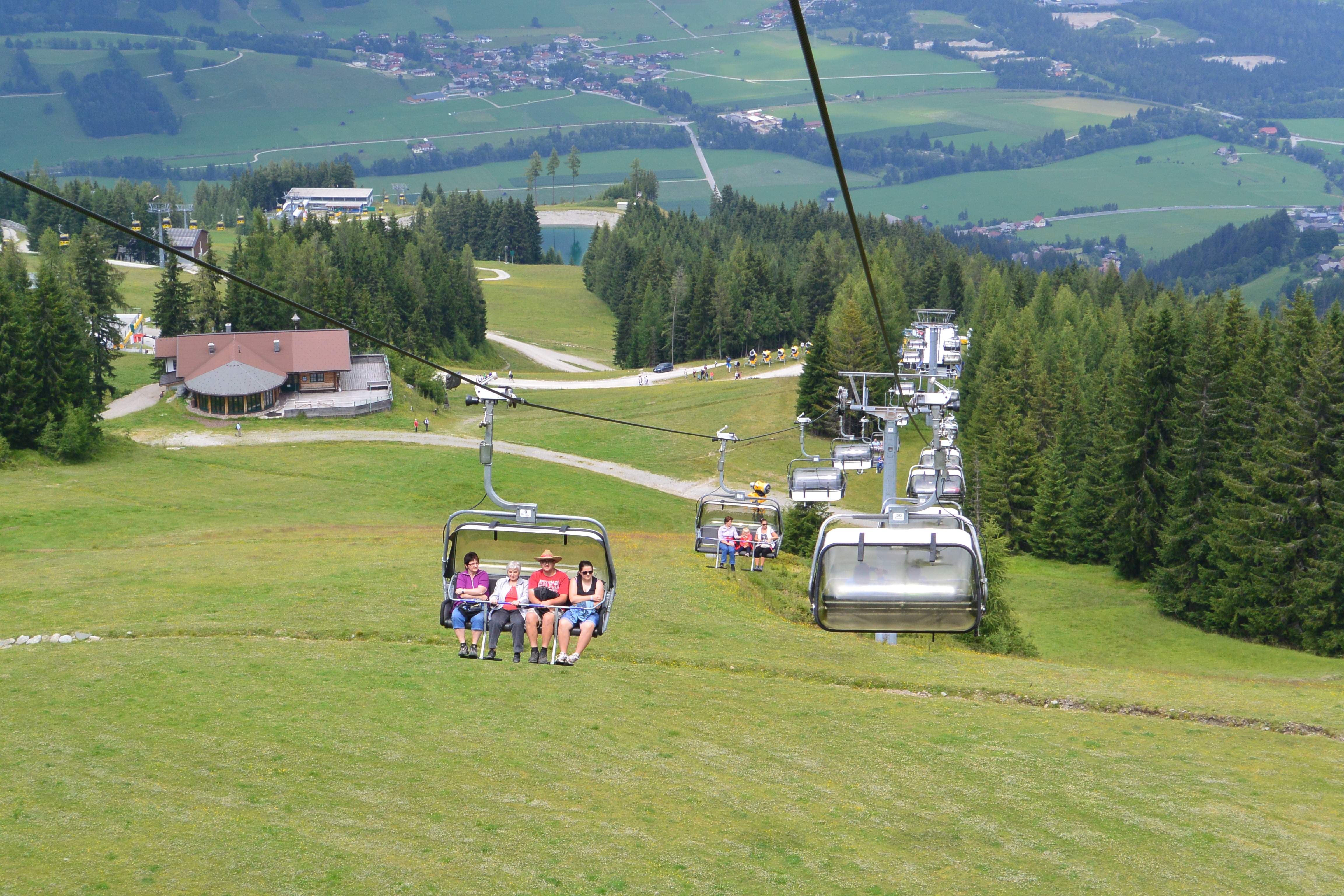 Tauern Seilbahn Schladming Wandern am Hauser Kaibling